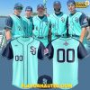 Staten Island SJ New York’s Team Aqua Blue Baseball Jersey