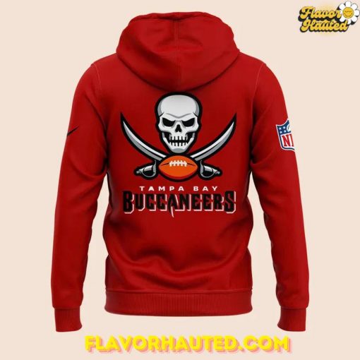 Tampa Bay Buccaneers Celebrate the Legacy of 50 Seasons 2025 Special Red Hoodie