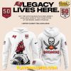 Tampa Bay Buccaneers Celebrate the Legacy of 50 Seasons 2025 Special White Hoodie
