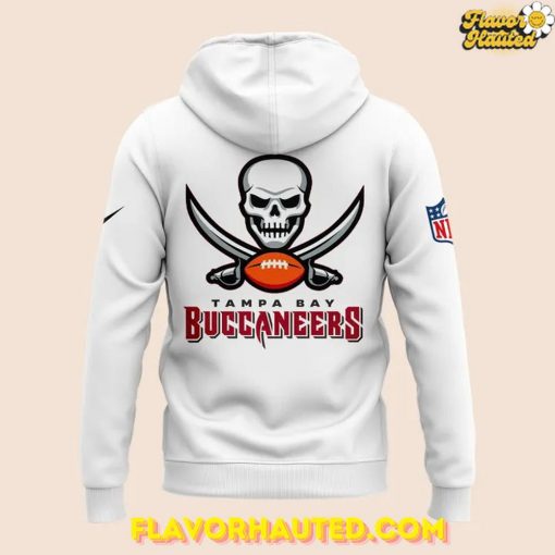 Tampa Bay Buccaneers Celebrate the Legacy of 50 Seasons 2025 Special White Hoodie