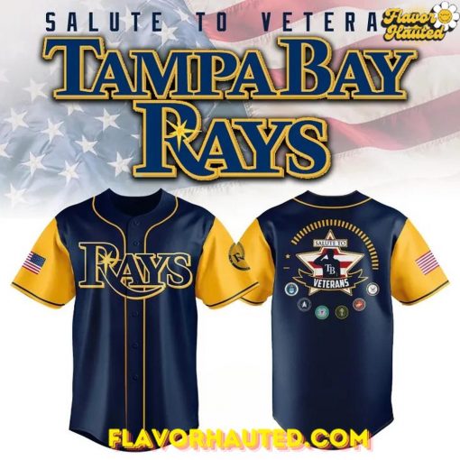 Tampa Bay Rays Salute to Service 2025 Limited Edition Jersey