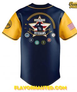 Tampa Bay Rays Salute to Service 2025 Limited Edition Jersey 3
