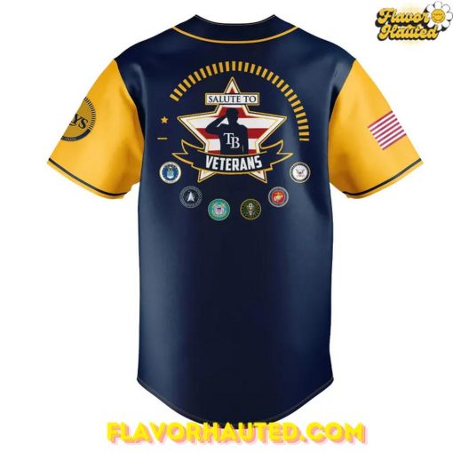 Tampa Bay Rays Salute to Service 2025 Limited Edition Jersey