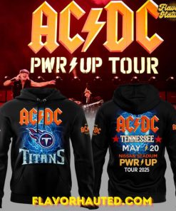 Tennessee Titans x AC/DC Power Up Tour 2025 Hoodie