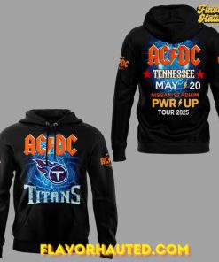 Tennessee Titans x AC/DC Power Up Tour 2025 Hoodie