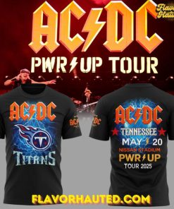 Tennessee Titans x AC/DC – Power Up Tour 2025 Special T-Shirt