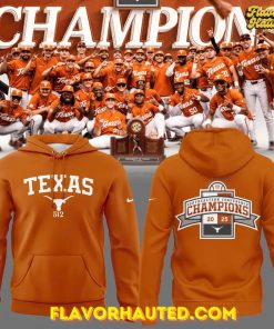 Texas Longhorns SEC Regular Season Title Special Orange Hoodie