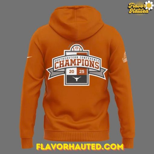 Texas Longhorns SEC Regular Season Title Special Orange Hoodie