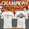 Texas Longhorns SEC Regular Season Title Special White T-Shirt