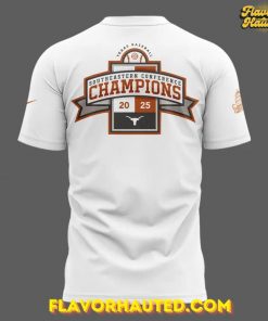 Texas Longhorns Sec Regular Season Title Special White T Shirt 3