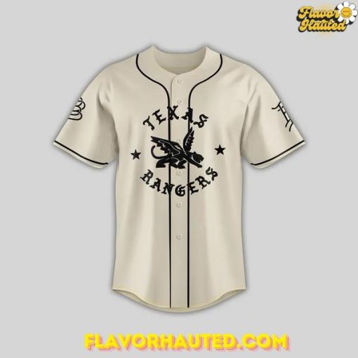 Texas Rangers x 2025 Branded Bills Father’s Day Special Baseball Jersey