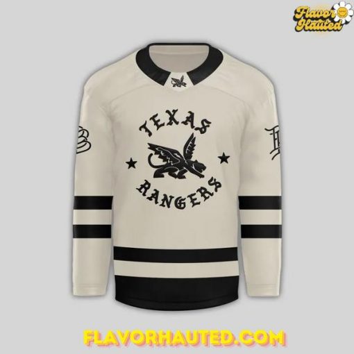 Texas Rangers x 2025 Branded Bills Father’s Day Special Hockey Jersey