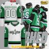 Texas Stars 2025 Custom Name and Number White Hockey Jersey