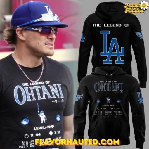 Legend of Ohtani MVP Quest LA Dodgers Limited Edition Hoodie