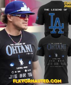 Legend of Ohtani MVP Quest LA Dodgers Limited Edition T-Shirt