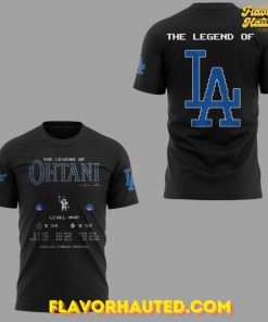 Legend of Ohtani MVP Quest LA Dodgers Limited Edition T-Shirt