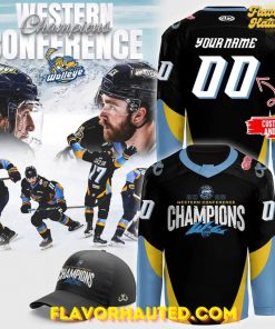 Toledo Walleye 2025 ECHL Western Conference Champions Special Hockey Jersey