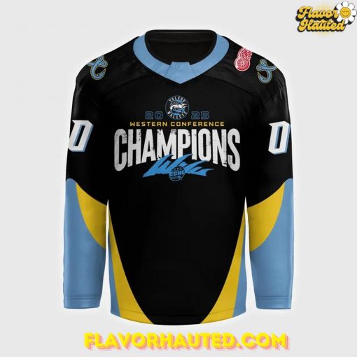 Toledo Walleye 2025 ECHL Western Conference Champions Special Hockey Jersey