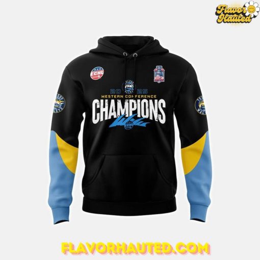Toledo Walleye 2025 ECHL Western Conference Champions Special Hoodie