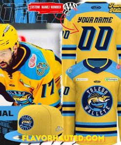 Toledo Walleye 2025 Uniform Limited Edition Hockey Jersey