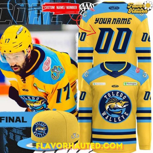 Toledo Walleye 2025 Uniform Limited Edition Hockey Jersey