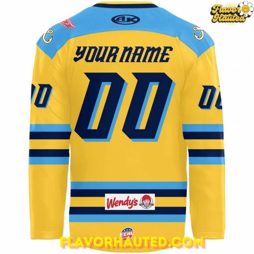 Toledo Walleye 2025 Uniform Limited Edition Hockey Jersey
