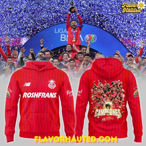 Toluca FC 2025 Clausura CAMPEONES Limited Hoodie