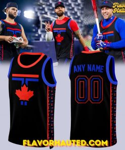 Toronto Blue Jays 2025 Custom Limited Basketball Jersey