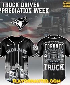 Toronto Blue Jays 2025 Truck Driver Appreciation Week Limited Edition Jersey