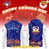 Toronto Blue Jays Happy Canada Day 2025 Blue Hoodie