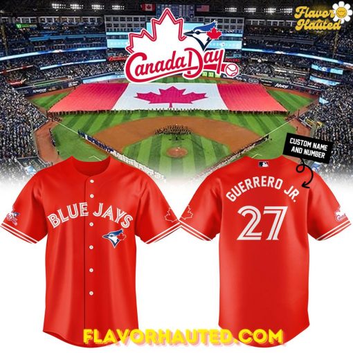 Toronto Blue Jays Vladimir Guerrero Jr. Canada Day Limited Edition Jersey