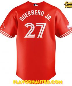 Toronto Blue Jays Vladimir Guerrero Jr. Canada Day Limited Editon Jersey 3