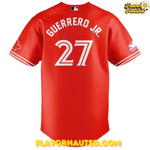 Toronto Blue Jays Vladimir Guerrero Jr. Canada Day Limited Edition Jersey