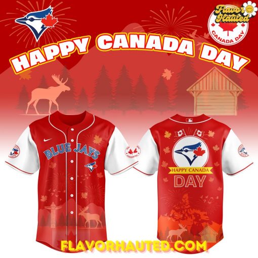 Toronto Blue Jays x Happy Canada Day 2025 Special Jersey