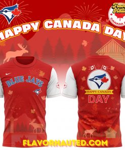 Toronto Blue Jays x Happy Canada Day 2025 Special T-Shirt