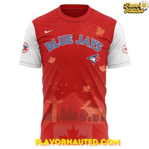 Toronto Blue Jays x Happy Canada Day 2025 Special T-Shirt