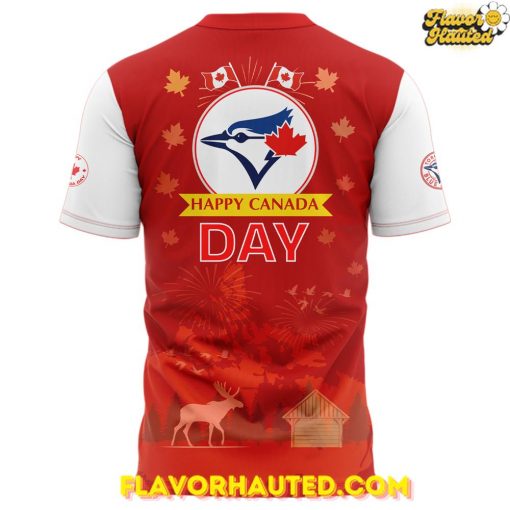 Toronto Blue Jays x Happy Canada Day 2025 Special T-Shirt