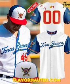Toros Bravos de Durham Fiesta Heritage Special Edition Baseball Jersey