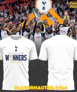 Tottenham Hotspur UEFA Europa League 2024/25 Winners Celebration Limited T-Shirt