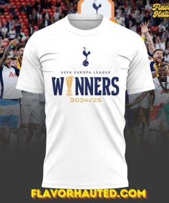 Tottenham Hotspur UEFA Europa League 2024/25 Winners Celebration Limited T-Shirt