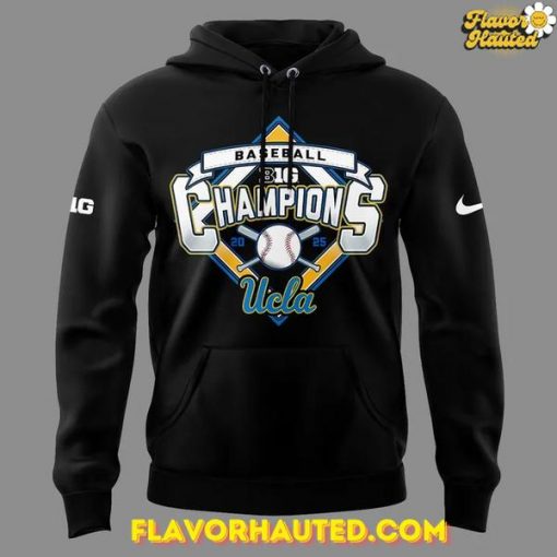 UCLA Bruins Baseball Big Ten Regular Season Champions 2025 Hoodie