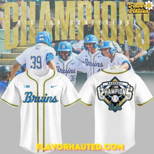 UCLA Bruins Baseball Big Ten Regular Season Champions 2025 Jersey