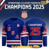 USA International Ice Hockey Federation Champions 2025 Jersey