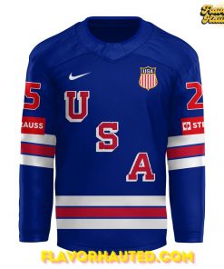 USA International Ice Hockey Federation Champions 2025 Jersey