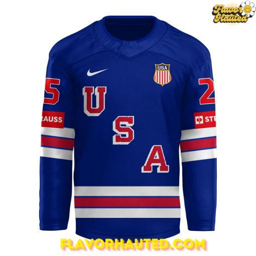 USA International Ice Hockey Federation Champions 2025 Jersey