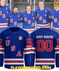 USA Team ICE Hockey 2025 World Championship Jersey