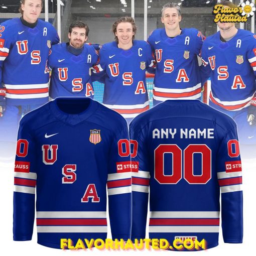 USA Team ICE Hockey 2025 World Championship Jersey