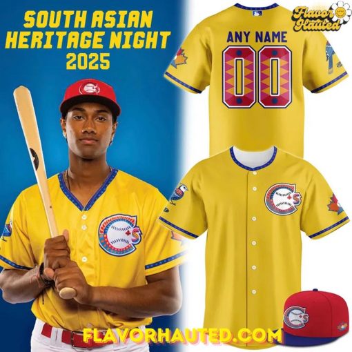 Vancouver Canadians South Asian Heritage Night 2025 Baseball Jersey