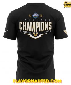 Vanderbilt Baseball 2025 SEC Baseball Conference Tournament Champions T Shirt 3