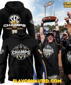 Vanderbilt Commodores 2025 SEC Baseball Conference Tournament Champions Hoodie